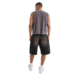 Hot Selling <b>Slim</b> Fit Wholesale Sports Summer High Quality Lightweight Breathable Quick Dry Custom Logo Design Men's Tank Top - Product Image 4