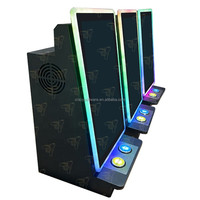 Grosir terbaik penjual 27 "PCAC vertikal layar sentuh Counter Top kabinet logam dengan kehidupan mewah papan Multi Game