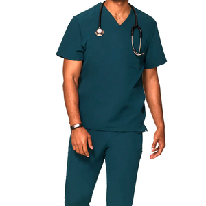 Uniformes Médicos para Hombre en Tela Elástica de Ajuste Cómodo, Venta Directa de Fábrica, Uniformes Médicos para Hombre a Precios Accesibles - Product Image 3