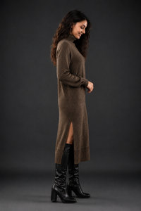 Pull en viscose tricoté respirant à col roulé style coréen pour femme, coupe ample, hiver-printemps - Product Image 2