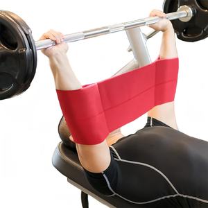 Brazalete de Ejercicio OEM con Material Elástico de Alta Resistencia, Soporte Ajustable para Gimnasio, Press de Banca, Levantamiento de Pesas, Entrenamiento de Fuerza - Product Image 4