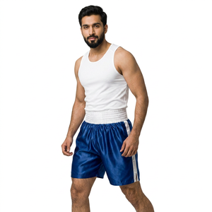 Shorts de boxe sur mesure de haute qualité, durables, à séchage rapide, légers, respirants, 100% polyester, motif floral, Muay Thai, adulte - Product Image 2