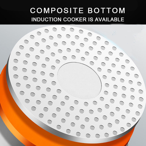 Cuisinière à pression élégante avec une construction de qualité supérieure, technologie de chauffage rapide, caractéristiques de sécurité sécurisées, poignées confortables. - Product Image 5