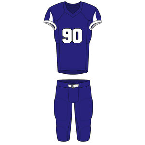 High Quality 100% Polyester American Football Uniform for Youth Best Quality Sports Team Wear With Custom Name & Number Uniform - Product Image 1
