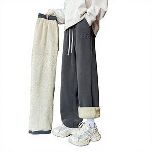 Pantalones de Algodón para Hombre, Corte Recto, Casuales, de Lona, Cintura Media, Lavado Medio, Bordados - Product Image 4