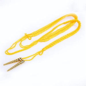Aiguillette Ceremonial Dorada Hecha a Medida 2026, Cordón de Hombro Ceremonial con Color Personalizado, Aiguillette para Uniforme Ceremonial - Product Image 3