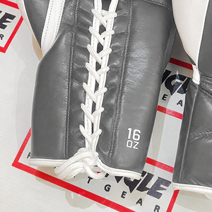 Gants de boxe rectangulaires personnalisés, gants d'entraînement à lacets, fabricant d'équipements de boxe professionnels, fournisseur d'équipements sportifs OEM - Product Image 3