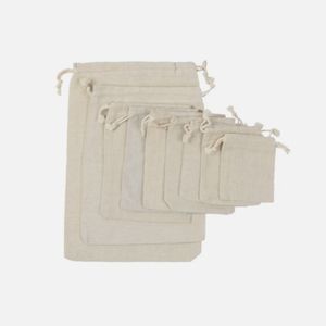 Premium Quality Amana Textiles Canvas Draw <b>String</b> Pouch Custom Made for Shops Retail Packaging Gift and Display Use - Product Image 3