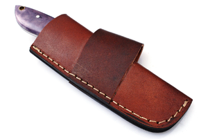 Handmade Damascus Steel Industrial Grade Sharp Skinner <b>Knife</b> Drop Point Stainless Bolster Camel Colored <b>Bone</b> <b>Handle</b> Outdoor EDC - Product Image 5