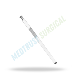 เครื่องมือผ่าตัดอีปเกอร์ ออสตีโอโทม สำหรับศัลยกรรมหู คอ จมูก  ค้อนตัดกระดูก  ผลิตจากเหล็กกล้าไร้สนิมทางการแพทย์ - Product Image 4