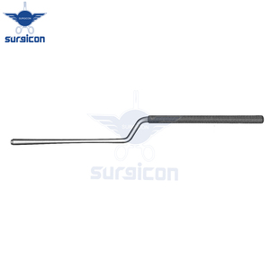Microbisturí Landolt con mango tipo bayoneta de 21 cm, de acero inoxidable, reutilizable, instrumento microquirúrgico para cirugía oftálmica - Product Image 4