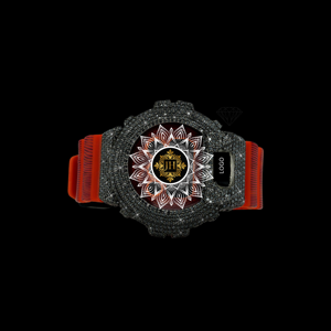 Premium VVS Moissanite Black Premium Diamond Bezel G-Sh0ck <b>Watch</b> with Diamond High Quality Fashion Wristwatch For Unisex - Product Image 4