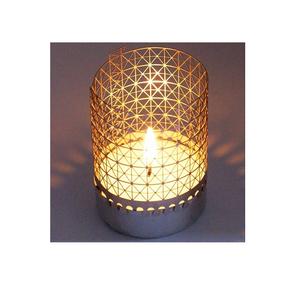 Portavelas de Metal Hecho a Mano para Decoración Elegante del Hogar, Iluminación Ambiental y Estilo Festivo para Interiores - Product Image 4