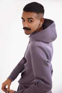 Sweat-shirts et sweats à capuche amples et respirants en molleton 100 % coton, brodés avec logo personnalisé sur le devant, pour femme, hiver - Product Image 3