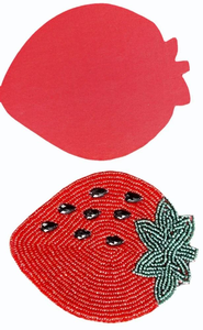 Buddhist Style Handmade Embroidered Seed <b>Beads</b> <b>Coaster</b> with Custom Color and Unique Decorative Design - Product Image 3