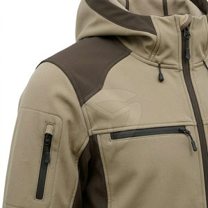 Lightweight <b>Men's</b> Softshell Winter <b>Jacket</b> Full Zip Outdoor Clothing With Modern Fit For Hiking <b>Cycling</b> and Travel - Product Image 5