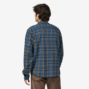 Camisa de Franela para Hombre, Corte Slim Fit, Diseño Moderno a Cuadros, Cierre de Botones, Manga Larga, Tela Suave, Estilo Casual para Uso Diario y al Aire Libre - Product Image 3