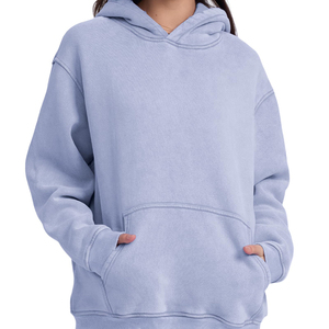Sweat-shirt à capuche surdimensionné personnalisé en molleton de coton épais, unisexe, streetwear, fabricant de vêtements en marque blanche OEM ODM - Product Image 6