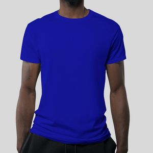 T-shirts pour hommes imprimés sur mesure, mélange polyester/coton, respirants, séchage rapide, style streetwear, manches courtes, coupe ample - Product Image 1