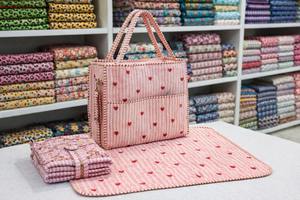 Juego de Bolsas de Pañales para Bebé, Portátiles, Vintage, de Dos Piezas, con Cierre de Cremallera, Tela de Algodón Ligera de 270 GSM, Organizador Ideal para Viajes - Product Image 2