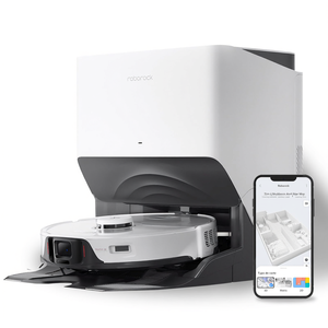Robot Vacuum and <b>Mop</b> with 2Cm Obstacle Avoidance and Anti-Tangle Water <b>Mop</b> - Product Image 3