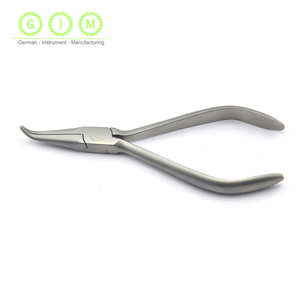 Melpex Instrumentos de Belleza - Alicates Angulados Weingart para Ortodoncia - Alicates de Precisión para Sujetar y Doblar Alambres Dentales para Arcos - Product Image 1