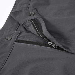 Pantalones Cortos de Trabajo de Alta Calidad para Hombre, Color Sólido, de Secado Rápido, Tela Elástica, Perfectos para el Trabajo y el Uso Diario - Product Image 3