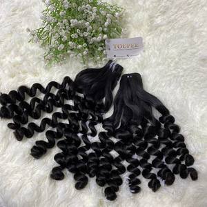 Dream Hair T01 Cheveux vierges vietnamiens, double trame machine, super double drawn, lot de 100g, 30 pouces, tissage compatible permanente, tout usage - Product Image 1