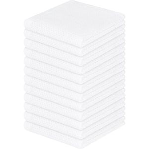 Strofinacci da Cucina in Cotone 100% con Tessitura a Nido d'Ape per Pulire e Asciugare Utensili - Product Image 1