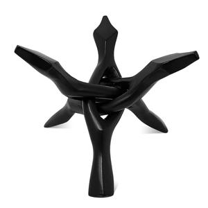 Soporte de hierro forjado con forma de cobra para exhibir objetos sagrados y artículos rituales - Product Image 3