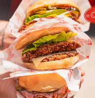 Papier kraft blanc biodégradable, écologique et recyclable, imprimé sur mesure pour hamburgers, frites et sandwichs, avec dimensions personnalisées