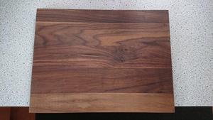Planche à découper artisanale en bois d'acacia naturel, durable, faite à la main, de forme rectangulaire, épaisseur 1,2 cm, compatible lave-vaisselle, outil de cuisine pour - Product Image 6