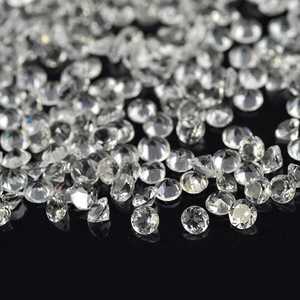 โทแพซสีขาวธรรมชาติทรงกลมเจียระไนแบบเหลี่ยม  ขนาดมาตรฐาน  พร้อมใบรับรอง  ไม่ผ่านการปรับแต่ง  พร้อมสำหรับการฝังในเครื่องประดับ - Product Image 2