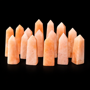 Natural <b>Pink</b> Morganite Obelisk Crystal Tower Handmade Feng Shui <b>Healing</b> Stone for Reiki Meditation Energy Decor Wholesale - Product Image 1