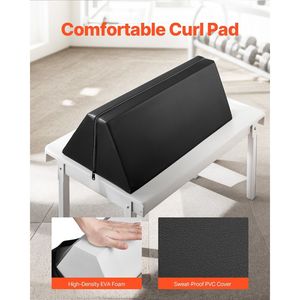 Coussin de musculation portable en mousse EVA haute densité, gain de place, équipement et accessoire d'entraînement pour exercices de biceps - Product Image 3