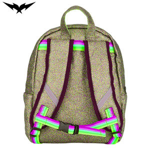 Sac à dos scintillant avec logo orné de strass pour les équipes de cheerleading, magnifique et étincelant avec fermeture éclair pour le travail - Product Image 6