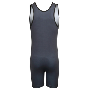 Combinaison de lutte unisexe rouge en polyester extensible, respirante, à séchage rapide, pour l'entraînement sportif et les performances athlétiques - Product Image 3