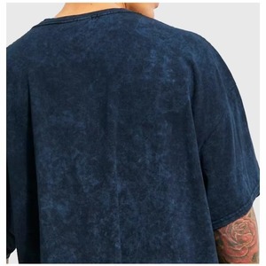 Camiseta para hombre, camiseta de algodón extragrande para hombre, camiseta vintage lavada, camiseta informal de verano de manga corta, camiseta holgada - Product Image 4