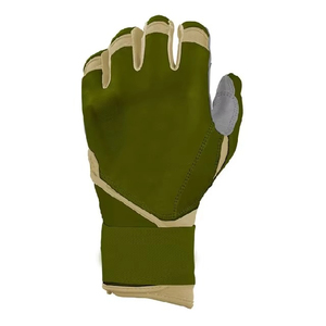 Made to Order Baseball Batting Gloves with Soft Inner Lining Reinforced Grip Surface Adjustable Wrist and Wholesale Export - Product Image 2