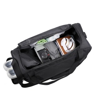 Durable <b>Large</b> Capacity Leather Duffle Bag - Product Image 6