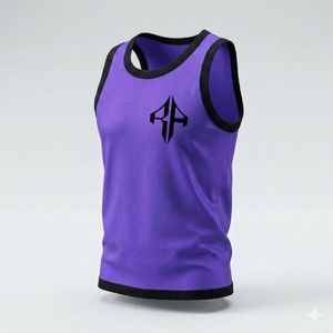 Débardeur pour homme de qualité supérieure, design personnalisé, imprimé, 100% coton, style décontracté par RIVIAN ATLANTIC - Product Image 4