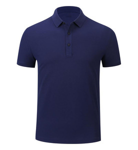 Vêtements de travail personnalisés avec logo OEM, vêtements d'entreprise d'été à manches courtes, tissu pour chemise polo pour hommes - Product Image 6