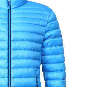 Best Seller Men's Trendy <b>Winter</b> Outdoor Canvas Puffer Jackets Custom Logo <b>Quilted</b> ODM Sports Coat with Stand Collar for Adults - Product Image 3