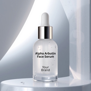 Sérum Visage Vegan à l'Alpha Arbutine, Niacinamide, Acide Salicylique, Vitamine C, Vitamine E et Acide Hyaluronique, Éclaircissant, Réparateur de Taches Brunes, Anti-Âge - Product Image 1