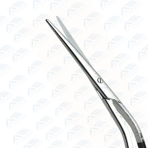 Ciseaux chirurgicaux nasaux Fomon de haute qualité pour les procédures ORL, instrument médical en acier inoxydable, ciseaux dorsaux Cottle - Product Image 2