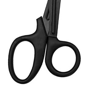 Tijeras Manuales para Trauma, Negras, de Acero Inoxidable, para Cortar Vendajes, Herramienta de Primeros Auxilios - Product Image 3