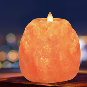 Support de bougie sur mesure, lampe à sel, emballage personnalisé, lampe à sel 100% pur de l'Himalaya - Product Image 2