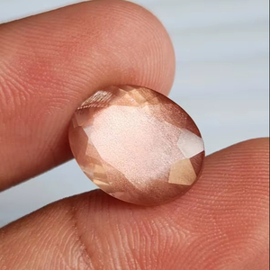 Pierre de soleil d'Oregon orange cuivrée de qualité supérieure naturelle | 6X8 à 10X12MM, taille facetée, toutes formes et tailles, disponible à prix de gros. - Product Image 4