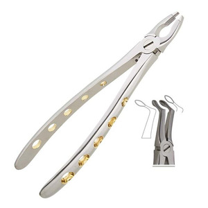 Forceps d'extraction manuels Apex Forceps pour racines profondes, légers, en acier inoxydable allemand, vente en gros - Product Image 1