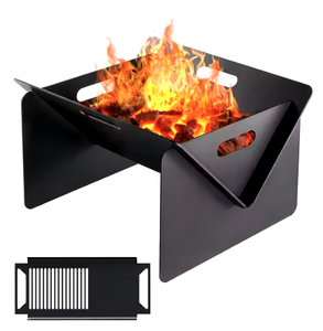 Braseros Metálicos Atractivos para Fiestas en el Patio, Barbacoas y Cocina al Aire Libre, Braseros Metálicos Más Vendidos, Duraderos y Resistentes - Product Image 1